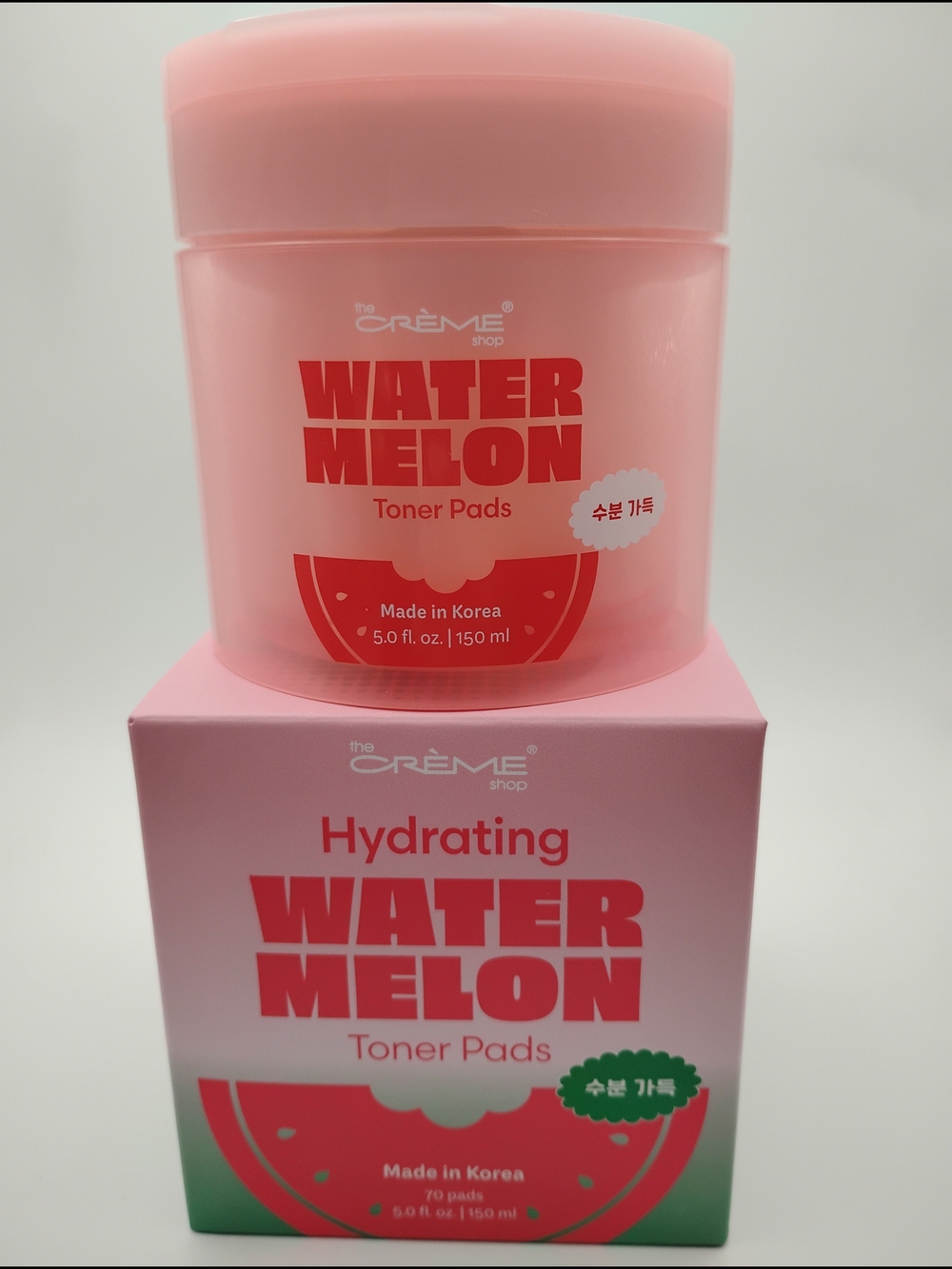 The Crème Shop Hydrating Watermelon Toner Pads That Are Flower Shaped BNIB